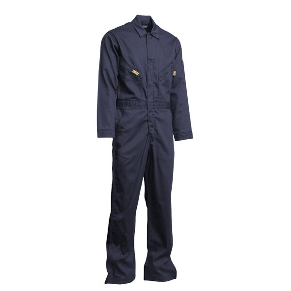 LAPCO 7 oz Deluxe FR Coveralls in Navy